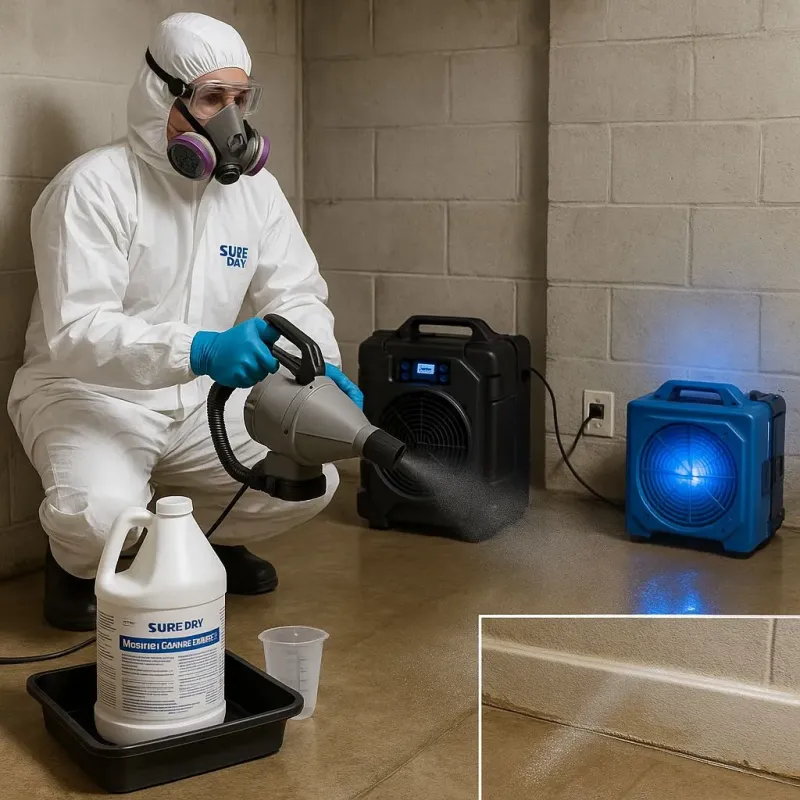 Sanitization and Odor Removal process in Rocky Point, WA