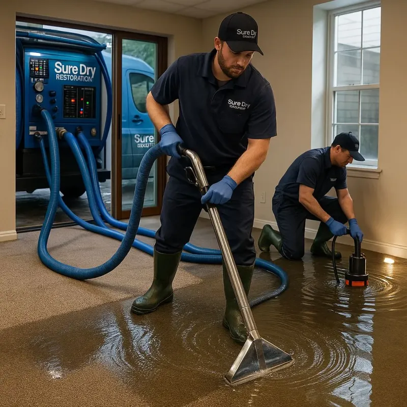 Water Extraction and Removal process in Rocky Point, WA